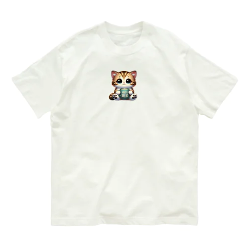 リラックスタイムキャット Organic Cotton T-Shirt