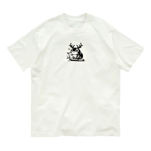 クワガタ君 Organic Cotton T-Shirt