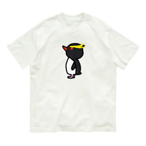 イワトビペンギン Organic Cotton T-Shirt