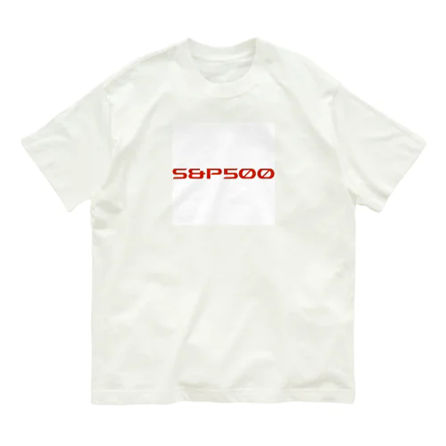 S&P500 オーガニックコットンTシャツ