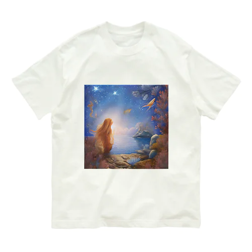 海底の人魚 Organic Cotton T-Shirt