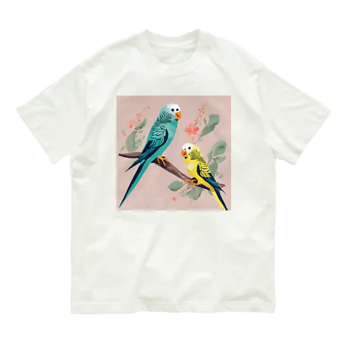 インコ１ オーガニックコットンTシャツ