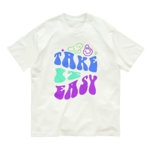 🌟 Take It Easy Apparel & Goods 🌟 Organic Cotton T-Shirt