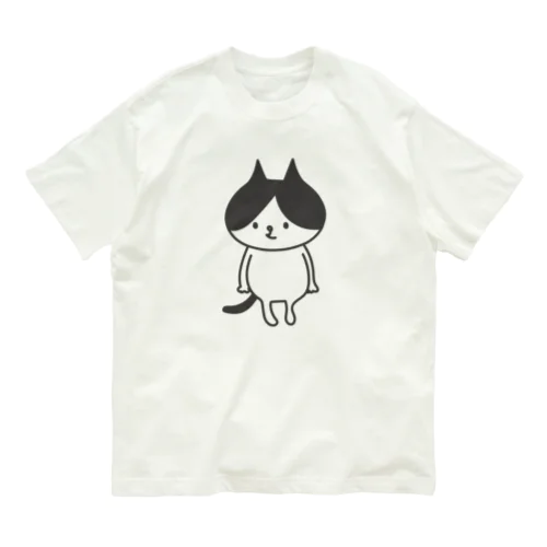 ハチワレキャット Organic Cotton T-Shirt