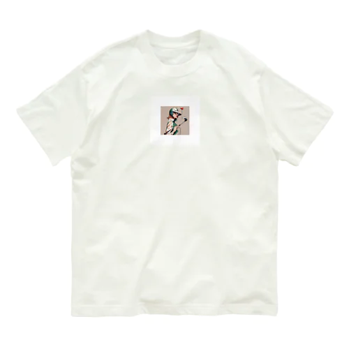 おしゃれゴルフ オーガニックコットンTシャツ