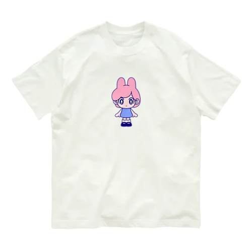 うさナノちゃん オーガニックコットンTシャツ