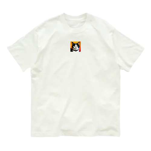 普通の猫 オーガニックコットンTシャツ