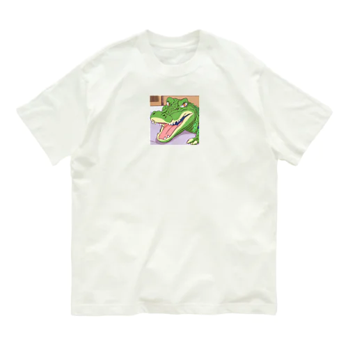 ワイルドアリゲーター オーガニックコットンTシャツ