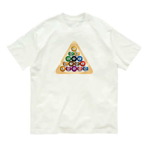 ビリヤードセット Organic Cotton T-Shirt