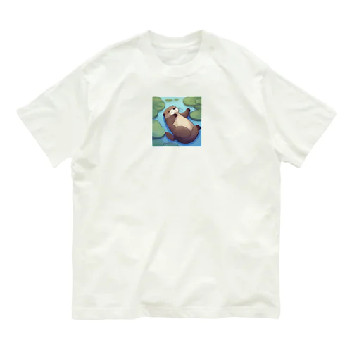 フニャフニャカワウソくん Organic Cotton T-Shirt