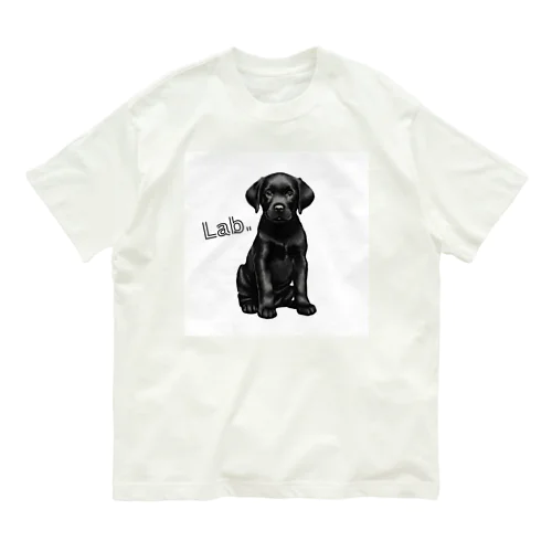 黒Lab.グッズ オーガニックコットンTシャツ