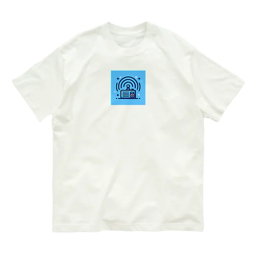 「電波に浸る私たちの心」 Organic Cotton T-Shirt