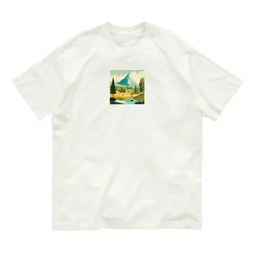 【新しい冒険を始めよう】 オーガニックコットンTシャツ