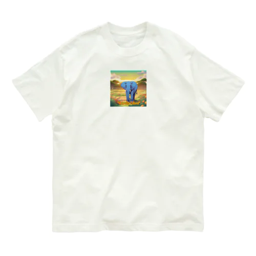 エレファンシー・アート オーガニックコットンTシャツ