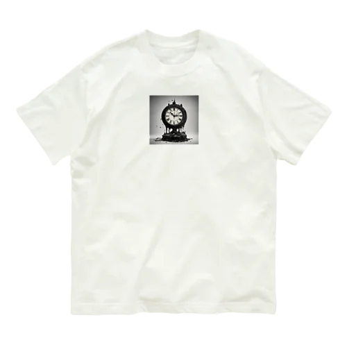 溶ける時計 Organic Cotton T-Shirt