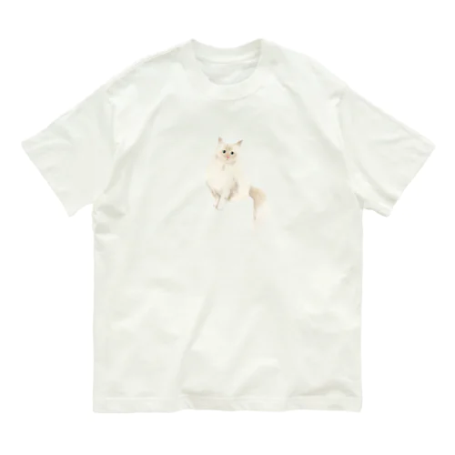 MOFUNEKO＊もふもふ オーガニックコットンTシャツ