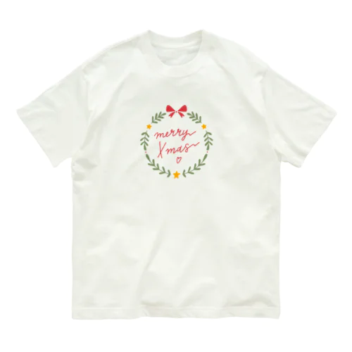 メリークリスマス Organic Cotton T-Shirt