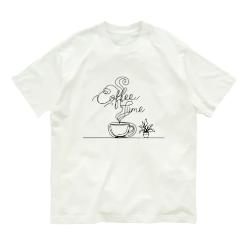 coffeetime オーガニックコットンTシャツ