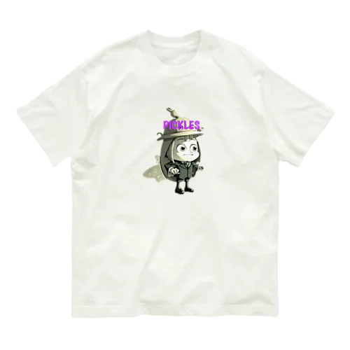 ピクルスくん オーガニックコットンTシャツ