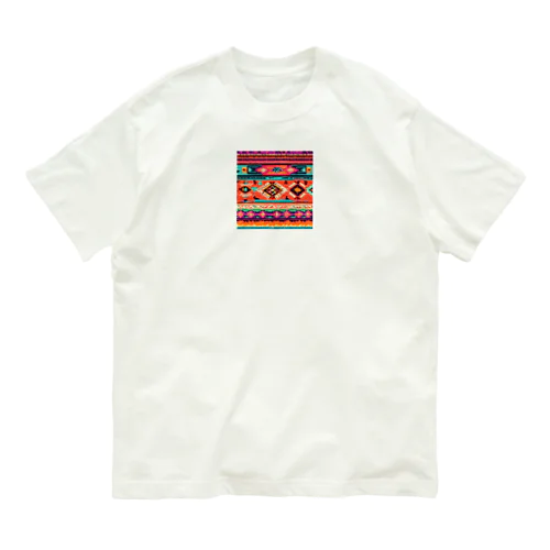 ネイティブメキシカンノルディク オーガニックコットンTシャツ