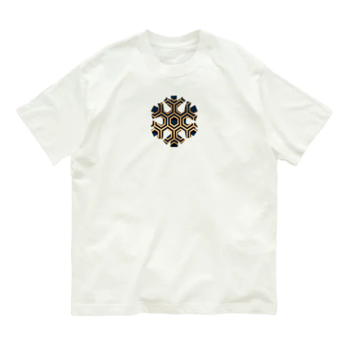 亀甲の結晶 オーガニックコットンTシャツ