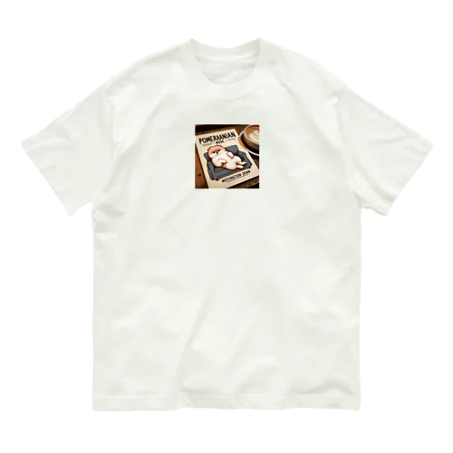 ぽめちーダウン Organic Cotton T-Shirt