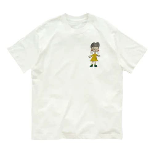 mariさんの女の子シリーズ オーガニックコットンTシャツ