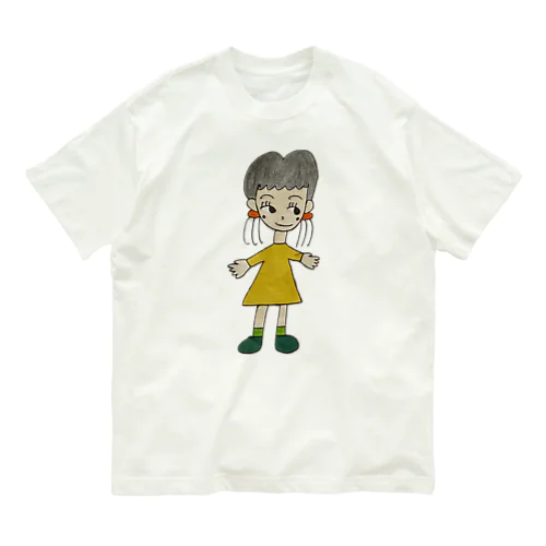 mariさんの女の子シリーズ Organic Cotton T-Shirt