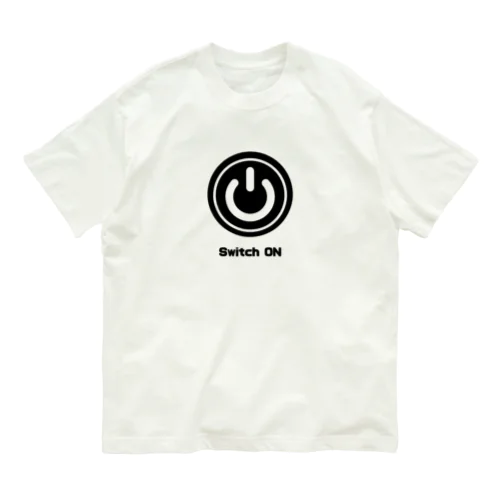 Switch ON Tシャツ Organic Cotton T-Shirt