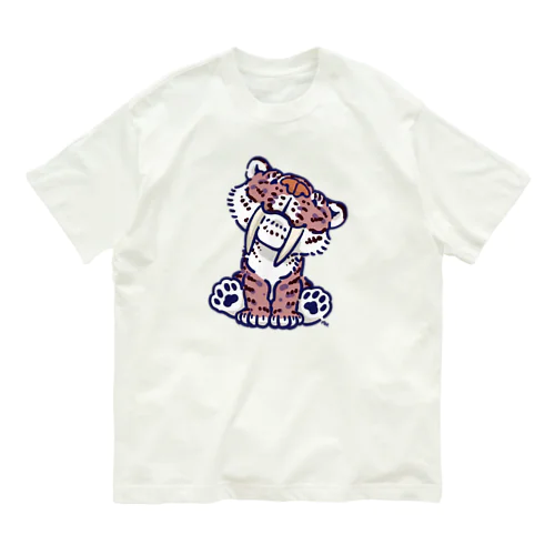お座りスミロドンちゃん（色違い） Organic Cotton T-Shirt