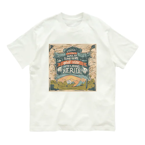 君がいてくれて、本当によかった。 Organic Cotton T-Shirt