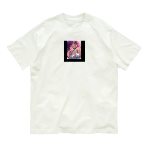 ドット絵のあやかちゃん Organic Cotton T-Shirt