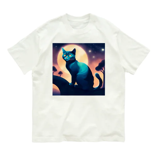 ファンタジーキャット オーガニックコットンTシャツ