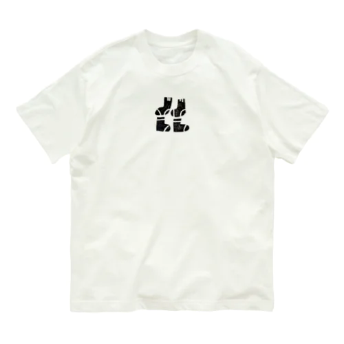 くつした Organic Cotton T-Shirt