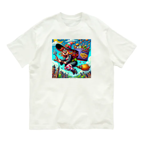 魔女の配達員 Organic Cotton T-Shirt