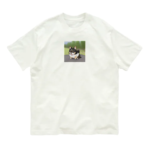 かわいいワンちゃん オーガニックコットンTシャツ