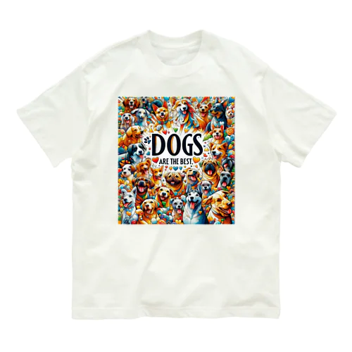 犬派 オーガニックコットンTシャツ