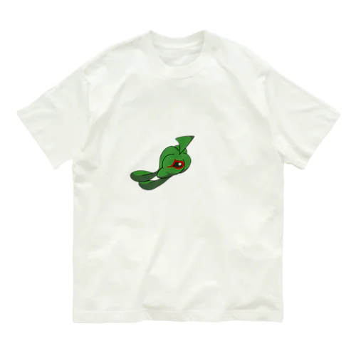 泳げピーマンくん Organic Cotton T-Shirt