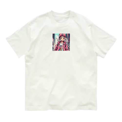 DJキラリ オーガニックコットンTシャツ