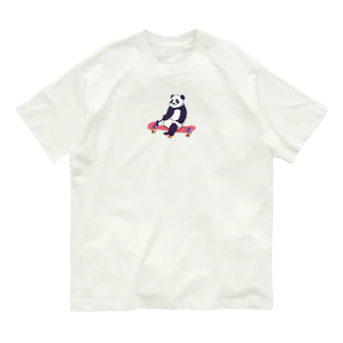 ダイカット ある日のぱんだ Organic Cotton T-Shirt