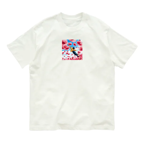 ひらりん オーガニックコットンTシャツ