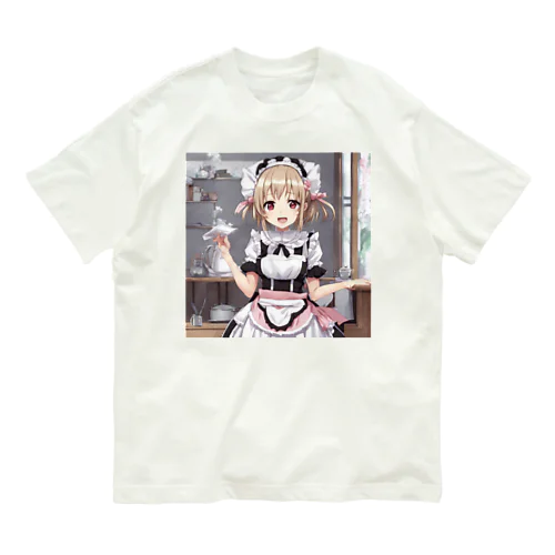 メイドのマミちゃん オーガニックコットンTシャツ