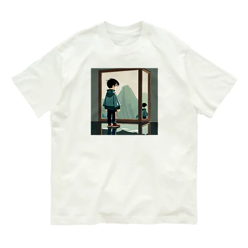孤独な少年　　 オーガニックコットンTシャツ