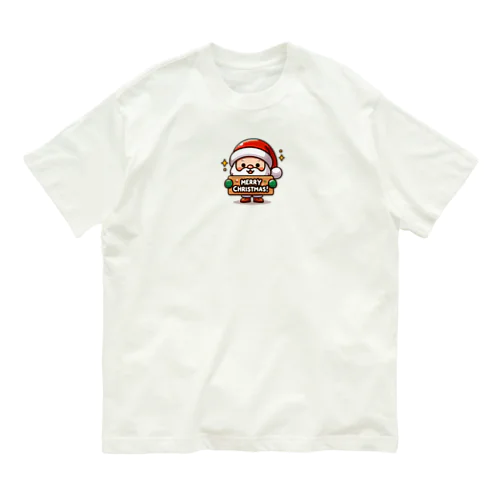 サンタの陽気なクリスマスコレクション オーガニックコットンTシャツ