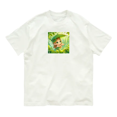 森の妖精🌿✨ オーガニックコットンTシャツ