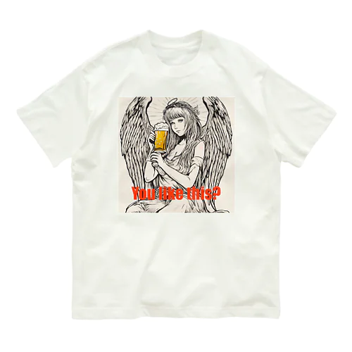 Angel beer オーガニックコットンTシャツ