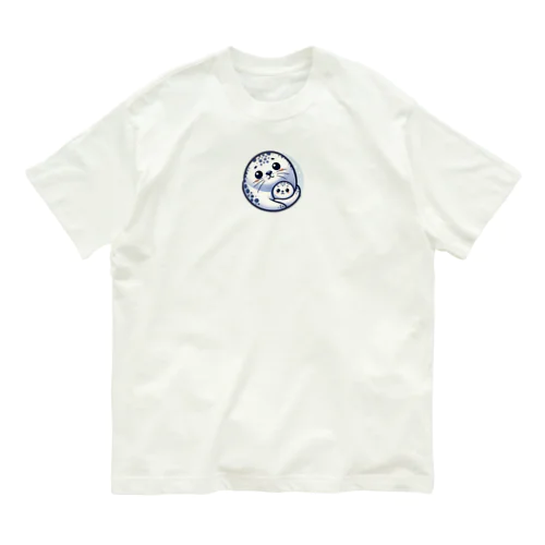 ゴマフの愛らしい日々 オーガニックコットンTシャツ