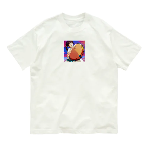 巨大タンバリン Organic Cotton T-Shirt