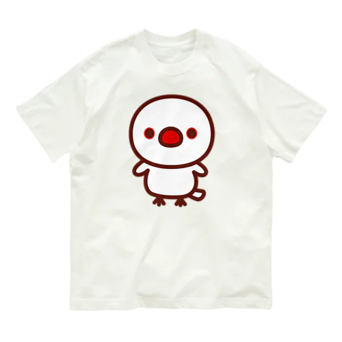 白文鳥 Organic Cotton T-Shirt