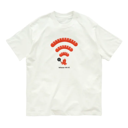 Wiener Wi-Fi オーガニックコットンTシャツ